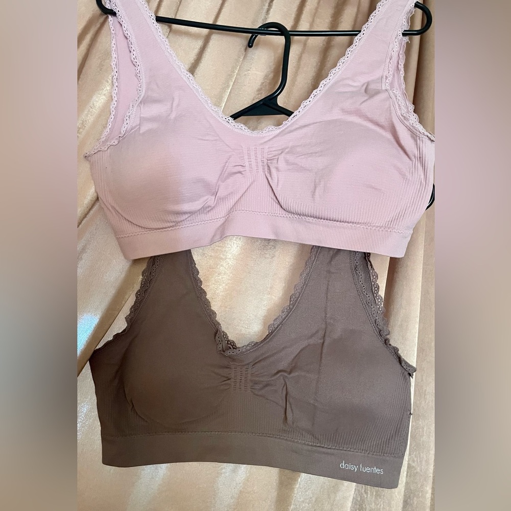Daisy Fuentes Bralettes 2XL Bundle of 2 NWOT